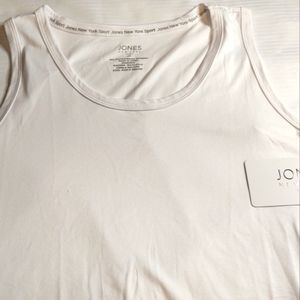NWT Jones New York White Tank Top Size Medium
